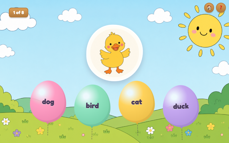 Balloon Pop gameplay
